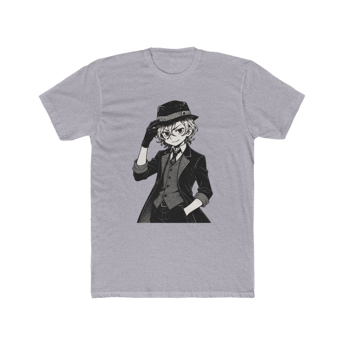 Bungo Stray Dogs Cute Character Cards CHUUYA | Hand Drawn Fan Art T Shirt - alternate angle 3, merchandise