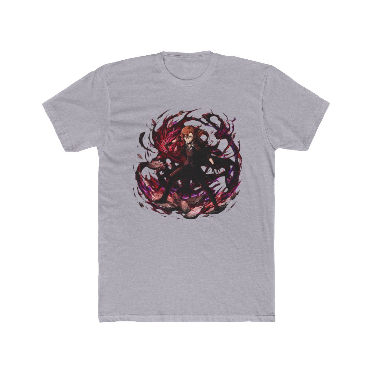Chuuya Nakahara Defiant Stance T Shirt | Bungo Stray Dogs - alternate angle 5, merchandise