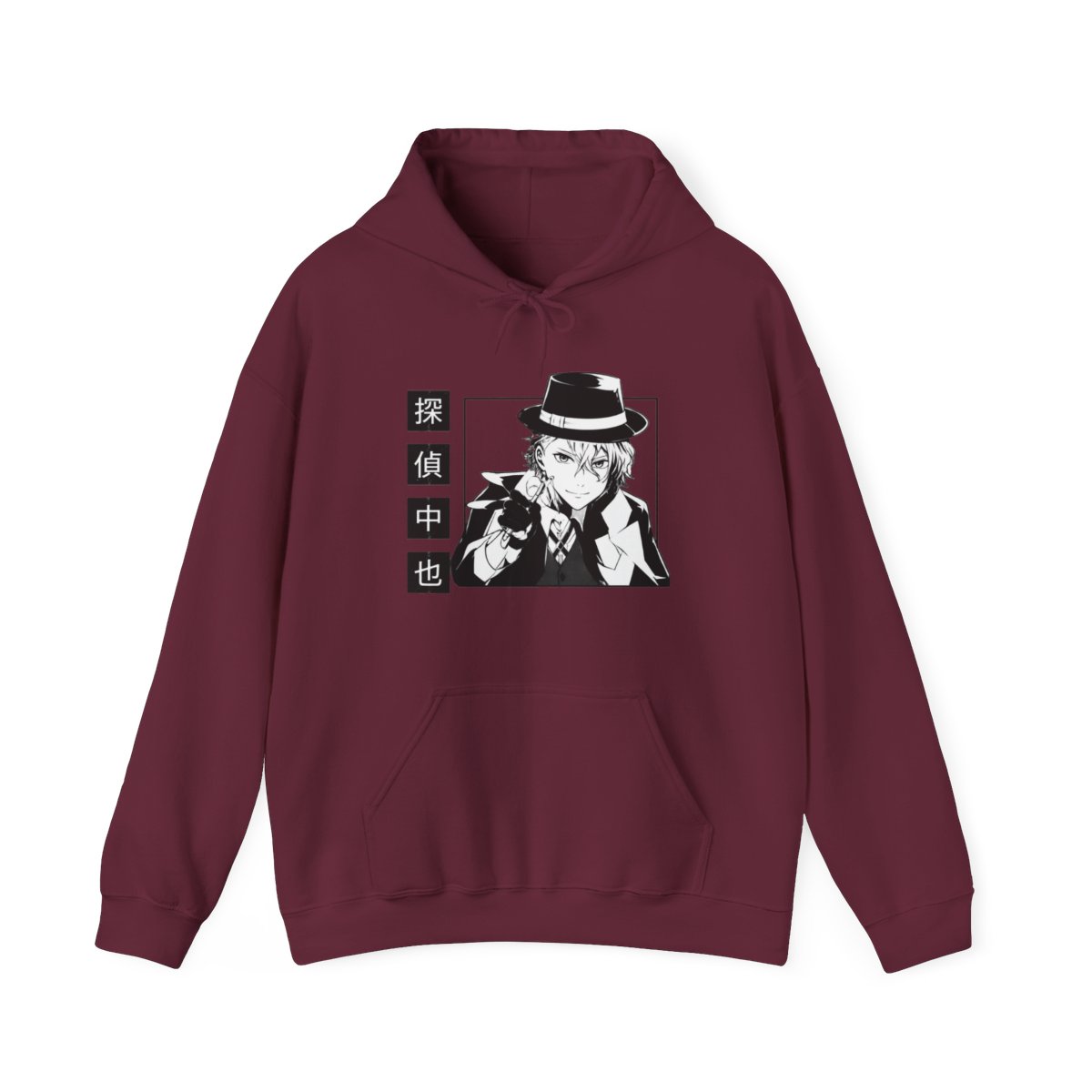 Chuuya Nakahara bungo stray dogs Kids Hoodie - alternate angle 4, merchandise