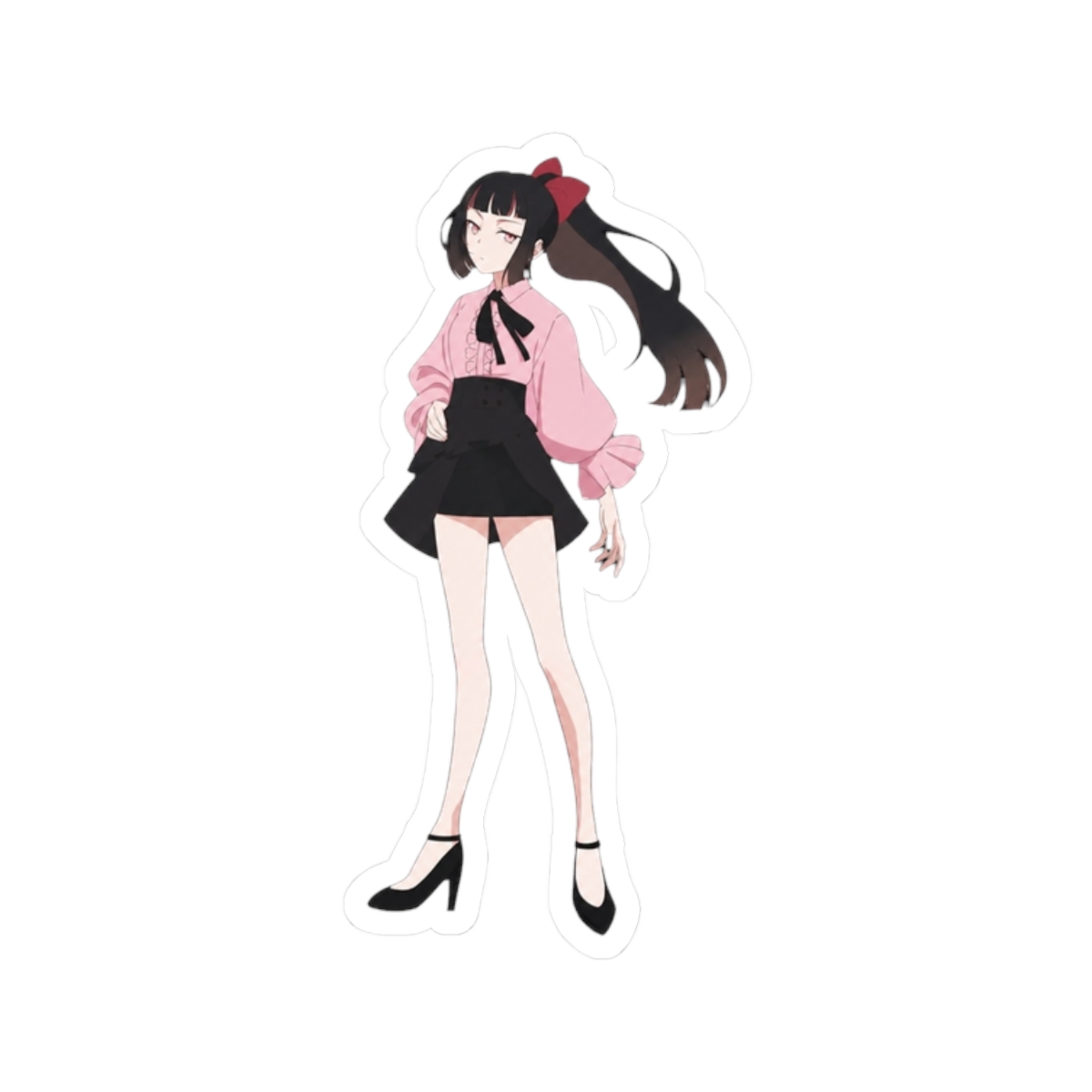 (Goods - Sticker) Agents of the Four Seasons Sticker Dress Up Ver. Sakura Himedaka | Bungo Stray Dogs - alternate angle 3, merchandise